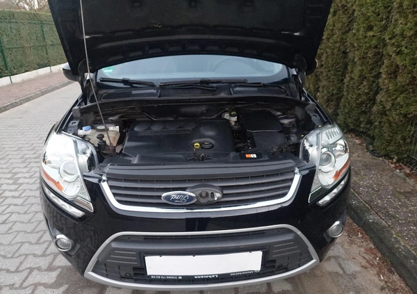 Ford Kuga cena 36900 przebieg: 204800, rok produkcji 2009 z Świdwin małe 781